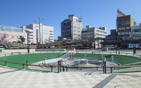 大垣駅南街区広場 写真